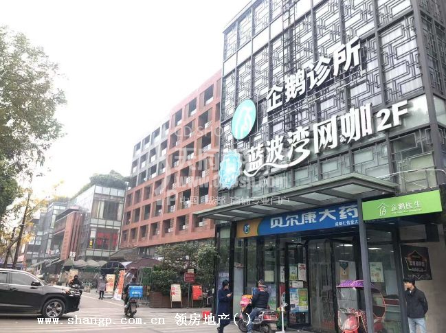 茶店子，独栋整买，周边无一空铺